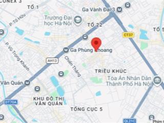 Cho thuê lô góc 370m2 x 5 tầng cực đẹp phù hợp mọi mô hình tại triều khúc