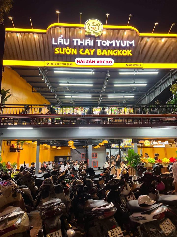 Cho thuê mặt phố nguyễn văn tuyết 200m2 x 2 tầng mặt tiền 10m phố ẩm thực gần nhiều nhãn hàng lớn