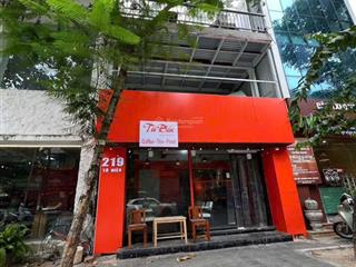 Mặt phố tô hiệu cực đông đúc dân cư  phù hợp nhà hàng  cafe ... 200m2 thông sàn mặt tiền 7m