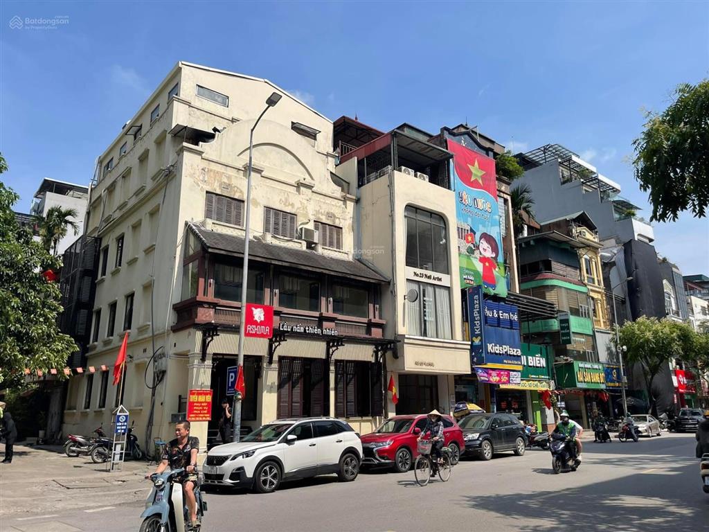 Cho thuê mặt phố khu vạn phúc vạn bảo cực đẹp, lô góc hiếm có trên thị trường