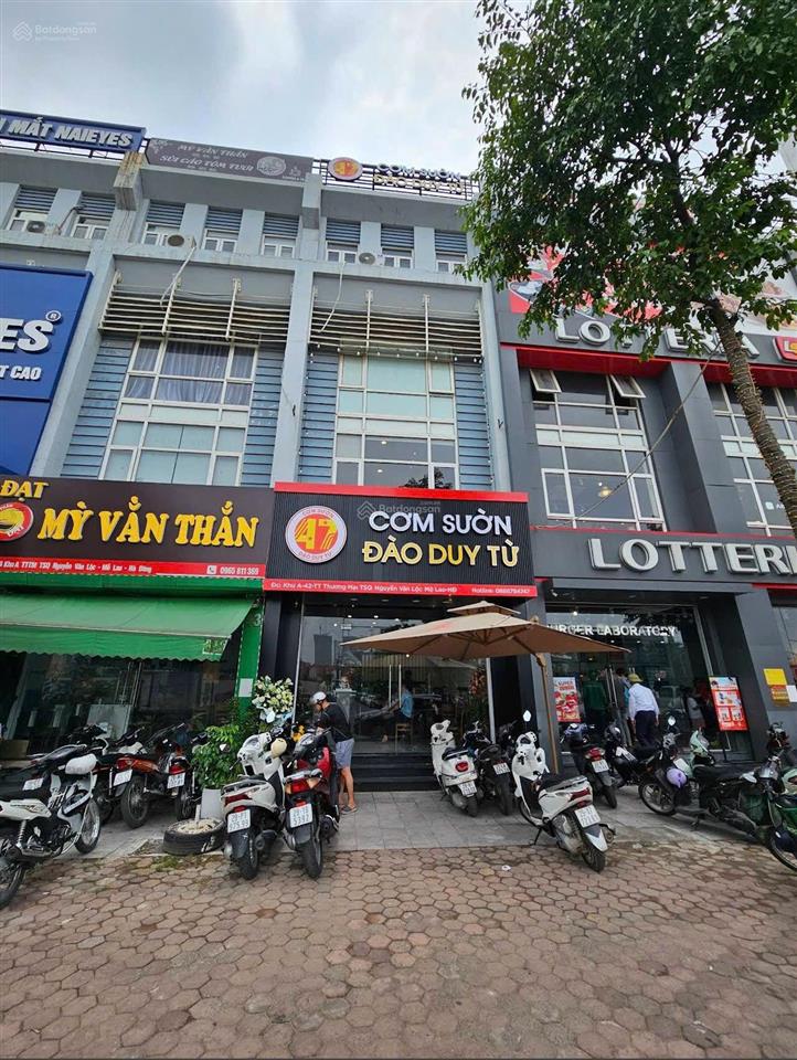 Cho thuê mặt phố nguyễn văn lộc cực đông  cực sầm uất nhà hàng  trà sữa  phở  bún ....