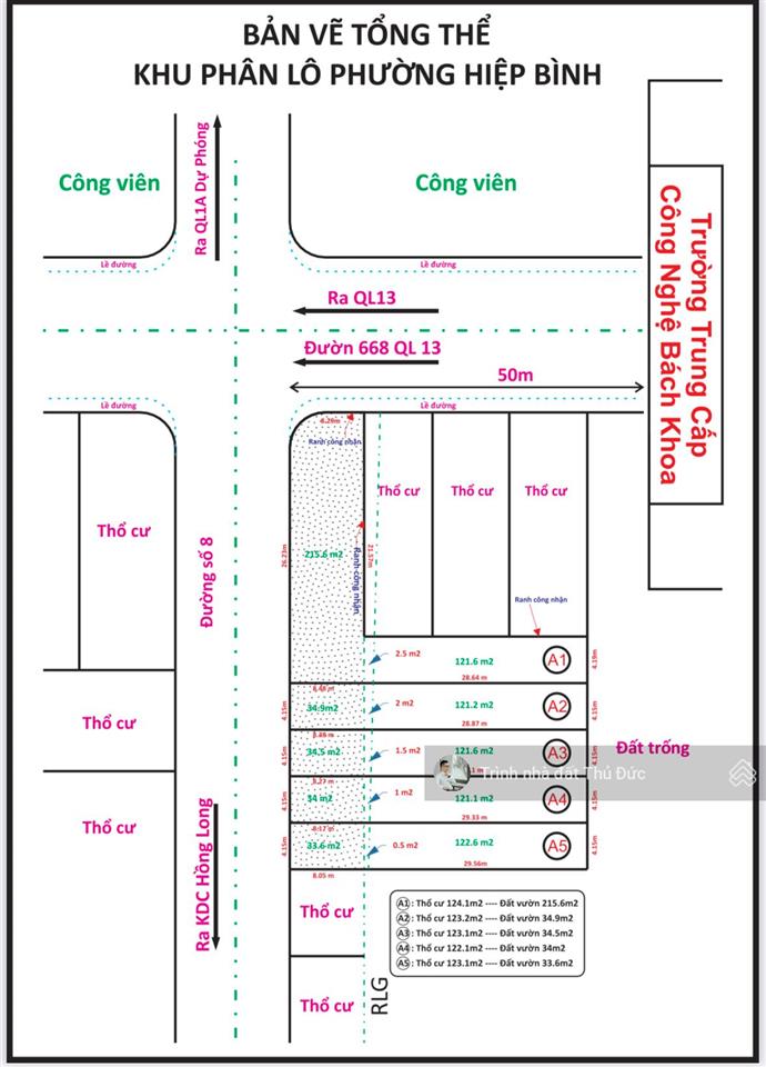 Bán đất mặt tiền đường số 8, hiệp bình phước, thủ đức, giá cực chất 7,8 tỷ, 156m2 hot