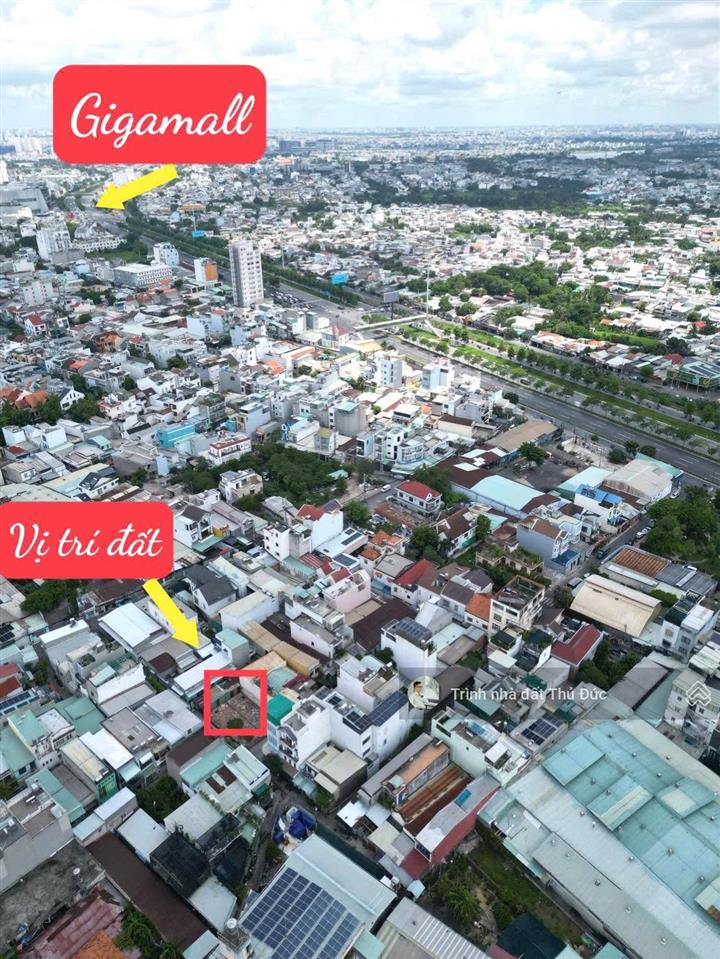 Bán đất 68,8m2 tại 26, hiệp bình chánh, thủ đức, 6,1 tỷ vnd