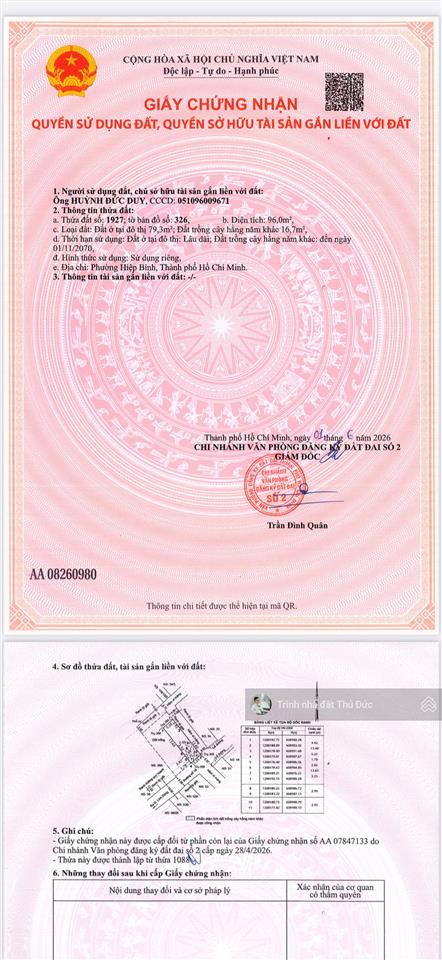 Bán đất đẹp mặt tiền đường số 18, linh đông, thủ đức, 6,95 tỷ, 96m2, hàng hiếm view đẹp