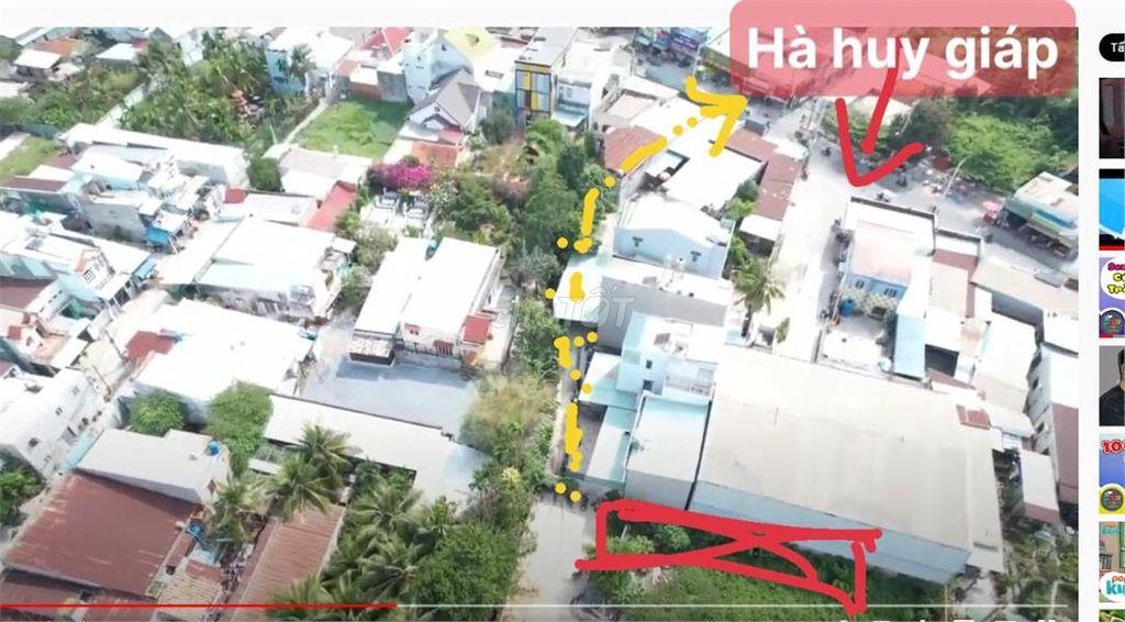 🔴 2,890 TỶ SỐC -TX51- ĐẤT SHR-NGAY CHỢ ĐƯỜNG, 75,6M2 THỔ CƯ, ĐƯỜNG 7M