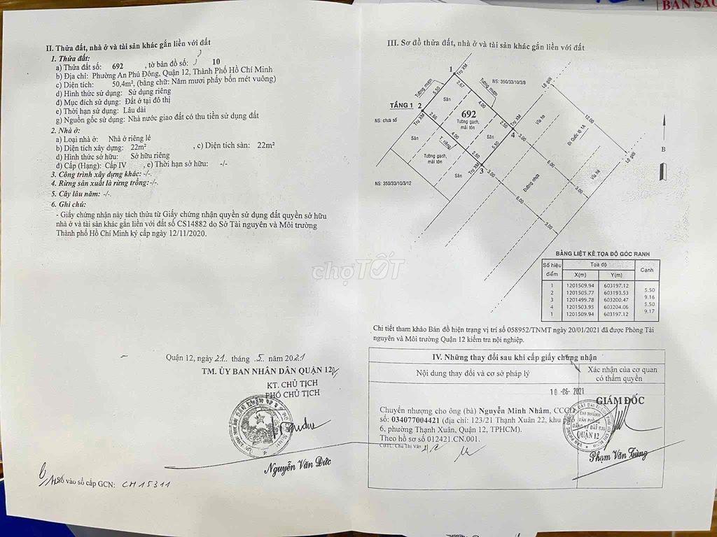 NHÀ SỔ HỒNG RIÊNG T15- KHU PHÂN LÔ - ĐƯỜNG 12M - 5,95 tỷ