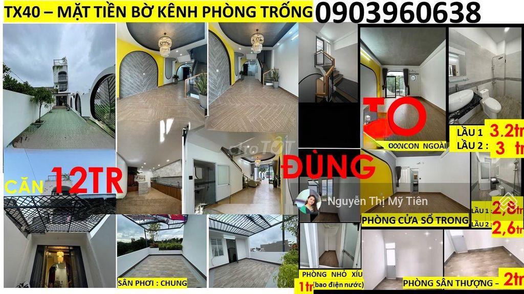 Cho thuê phòng trọ Thạnh Xuân 40, Quận 12, 2.6 tr