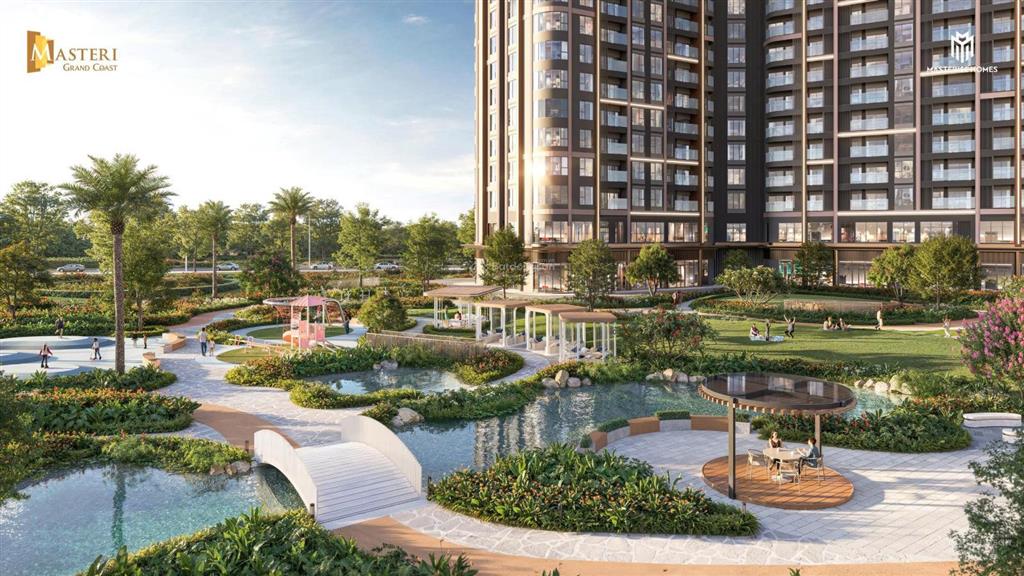 Mở bán masteri grand coast  cơ hội vàng sở hữu ch view hồ tạo sóng  chỉ từ 70tr/m  ck 17%