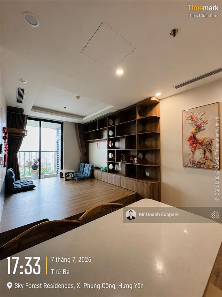 Cơ hội sở hữu 2n2vs 74m2  sky forest || giá cạnh tranh 4.95 tỷ || full nội thất