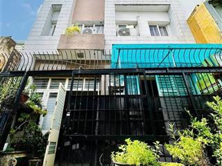 Nhà đẹp bình thạnh  46m2  4tầng btct  hẻm xe hơi sát mặt tiền  phan văn trị  10'sân bay .