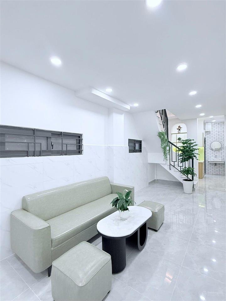 Nhà đẹp bình thạnh  lô góc 2 mặt tiền  nơ trang long  ngay bvnd gia định  xe tải tận nhà