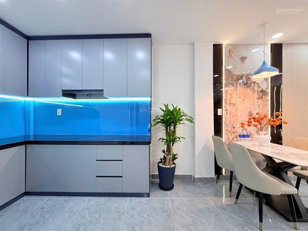 Nhà mới đẹp phan văn trị  36m²  hẻm xe hơi  ngay chợ cây thị  10' sân bay  bình thạnh