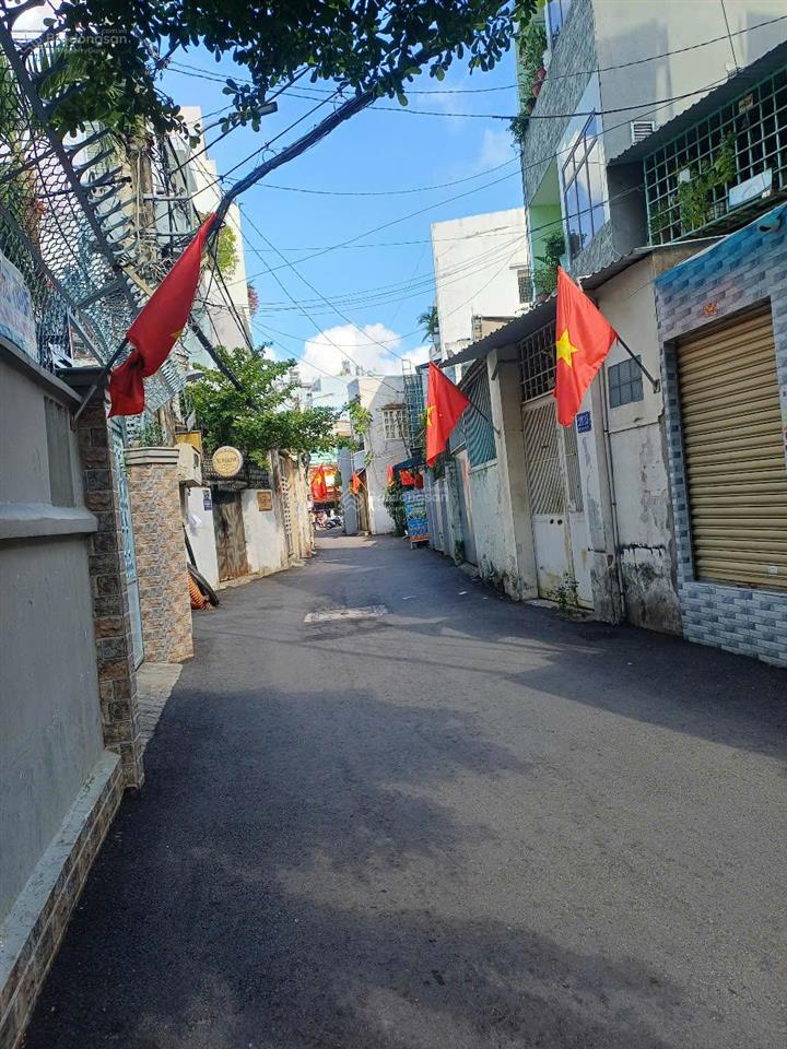 Nhà đẹp phan văn trị  gần chợ cây thị  46m2  hẻm xe hơi thông nơ trang long  bình thạnh