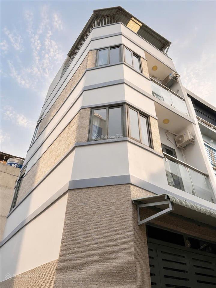 Nhà đẹp hoàng hoa thám  gần 40m2  4 tầng btct  chợ cây quéo sát hẻm xe hơi thông  bình thạnh