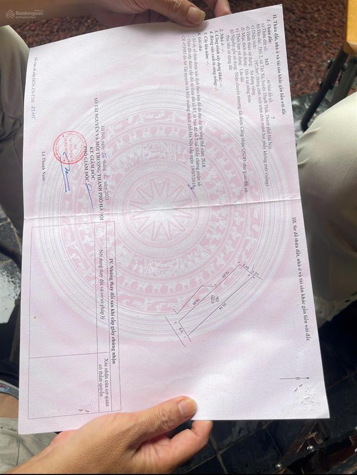 Bán nhanh lô đất để thu hồi vốn 9,8 tỷ