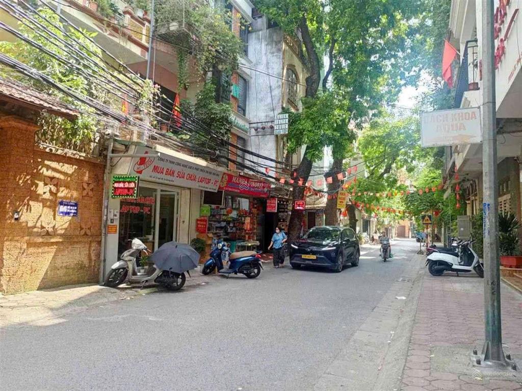 Phân lô tạ quang bửu gara ô tô vỉa hè dân trí 2 mặt thoáng trước sau