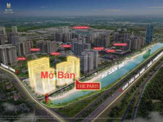 Bán shophouse tại the paris  vinhomes ocean park, 11 tỷ, 70m2, dòng tiền cho thuê 50tr/tháng