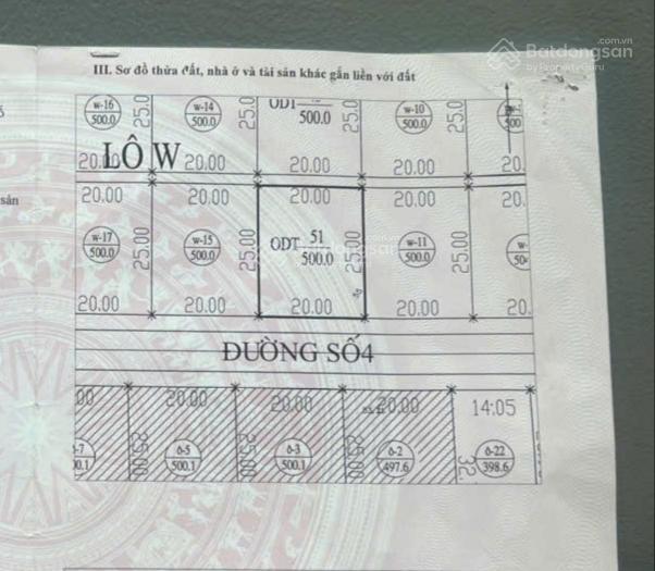 Bán nhanh lô đất biệt thự view biển đồi tuần châu trục w