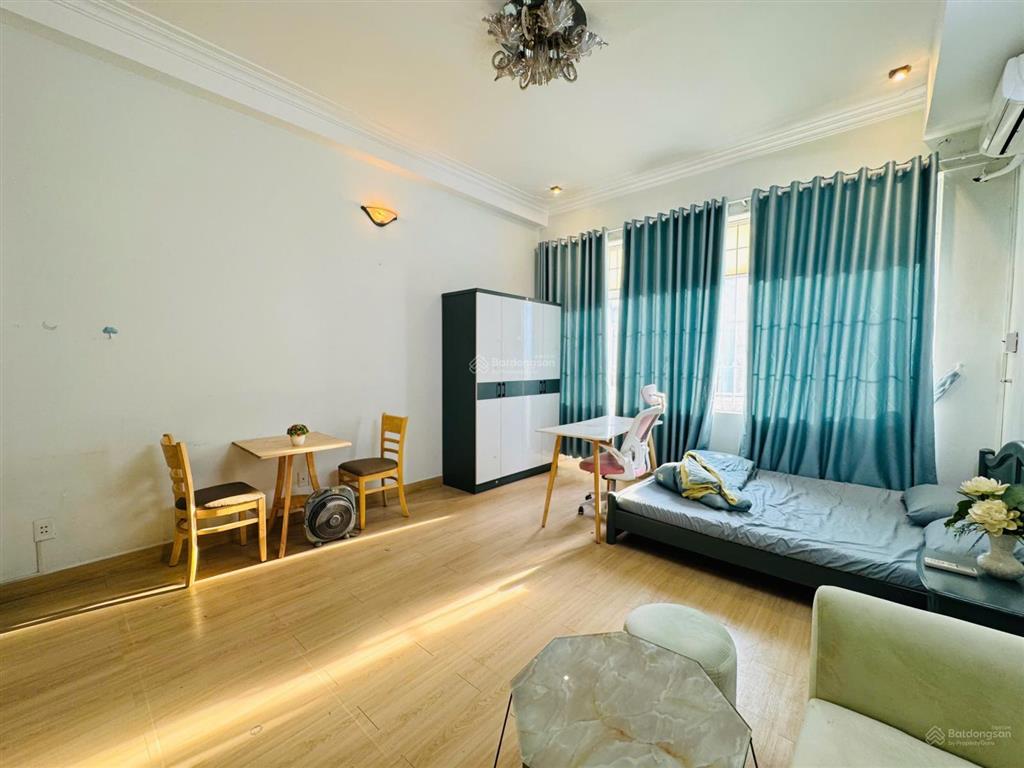 Căn hộ 40m2 ban cônggiặt riêngngay công viên lê văn támhồ con rùavòng xoay đakao q1