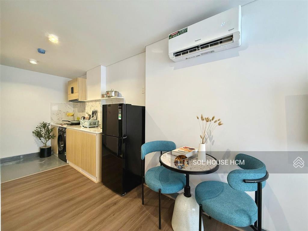 Căn hộ studio cao cấp  full nt  giặt riêng  ngay lavela sg hotel  cầu công lý  bờ kè hoàng sa