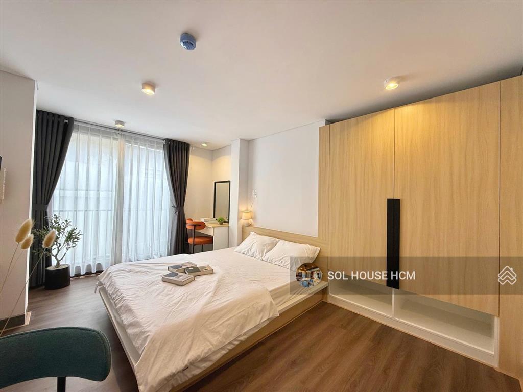 Căn hộ studio cao cấp  full nt  giặt riêng  ngay lavela sg hotel  cầu công lý  bờ kè hoàng sa