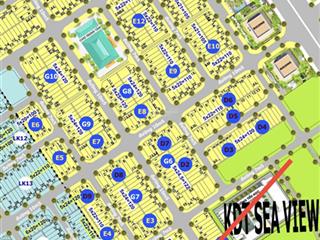 Bán đất biển kđt seaview, dt 120m2, đường 10,5m, giá đầu tư.