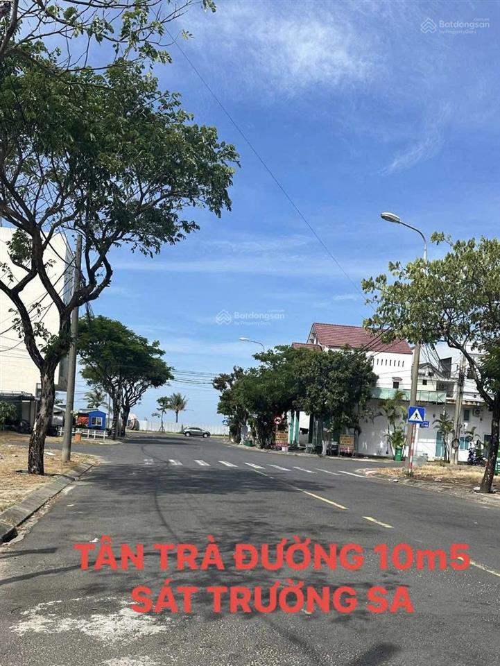 Đất biển tân trà, đường tân trà (đường 10,5m), cách đường biển 50m, giá tốt