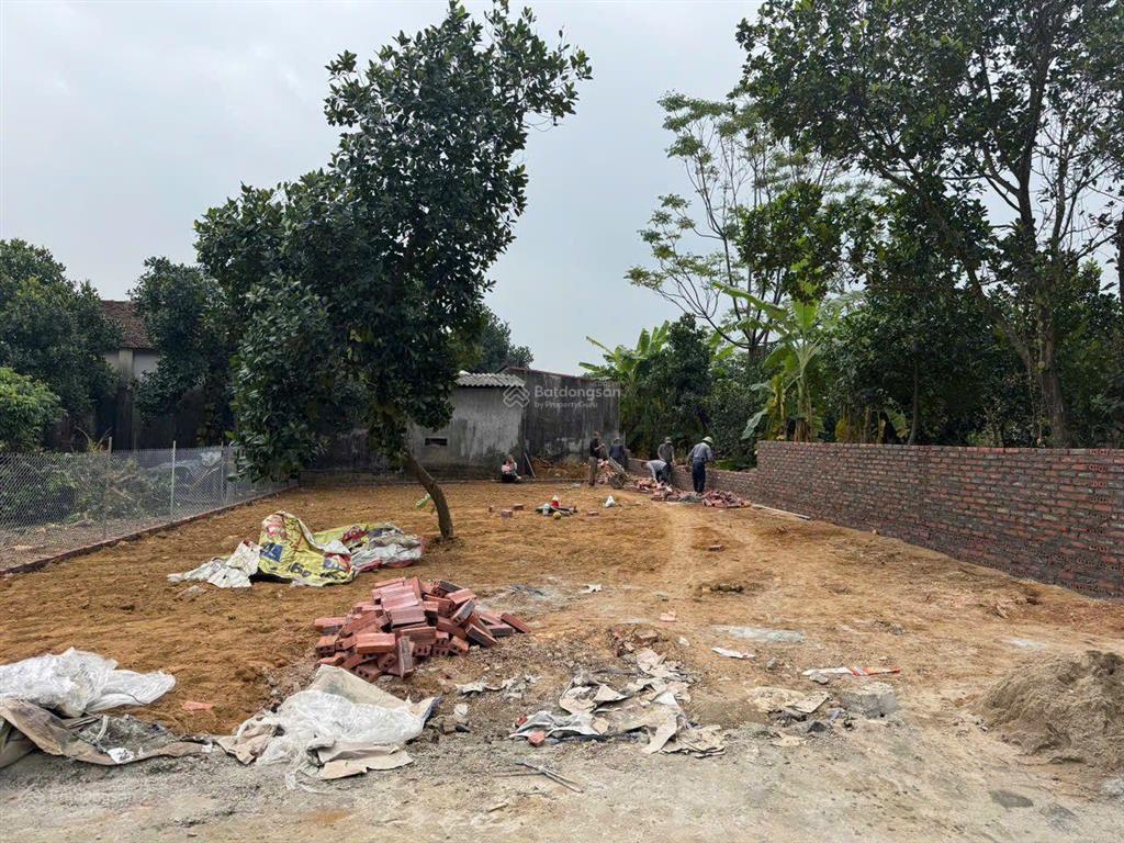 Bán đất bách nhẫn, hợp thịnh bắc ninh 232m2 mặt tiền 11m ngõ thông 5m cách tl 296 100m giá 1.6 tỷ