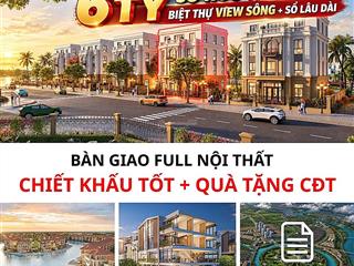 Chỉ từ 6 tỷ sở hữu ngay biệt thự liền kề view sông cầu  dự án vinhomes king park 0986 408 ***