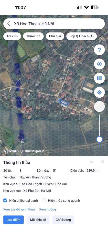 Mảnh đất hoa hậu tại ngã 3 đường liên xã 100 m2, mặt tiền 5.7m đất cách nhà máy in tiền 4 phút