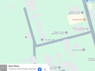 Bán đất lớn 2835,7m2 bình nhâm, thuận an  hẻm ô tô 4m, 300m2 thổ cư  chỉ 30 tỷ (thương lượng)