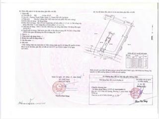 Đất chính chủ mặt tiền thạnh xuân 47, dt 110m2, sổ hồng riêng, chỉ 5.25 tỷ