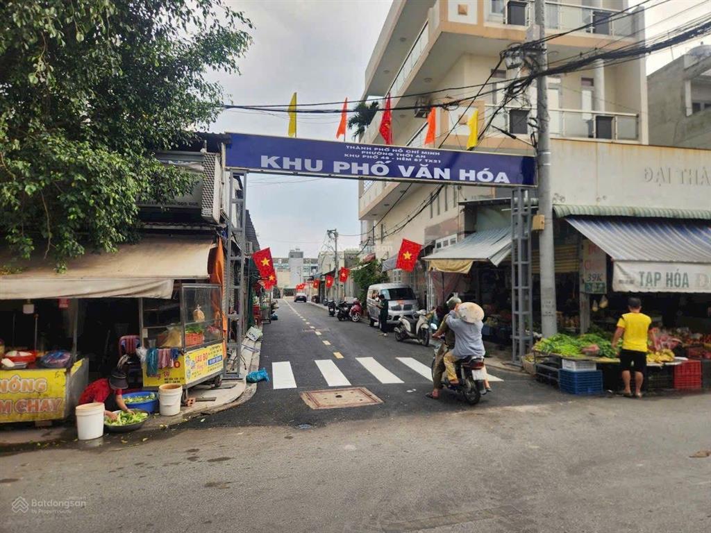 Đất tx21, dt 67m2, sổ hồng riêng, sát chợ minh phát, chỉ 4.3 tỷ