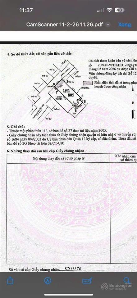 Đất sẹc ngắn đường đỗ hành, dt 58m2 , sổ hồng riêng, chỉ 3.59 tỷ