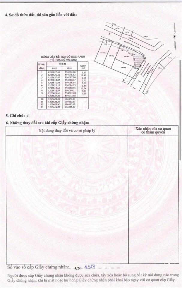 Đất góc 2 mặt tiền kinh doanh trung đông 7, dt162m2, sổ hồng riêng, chỉ 5.25 tỷ