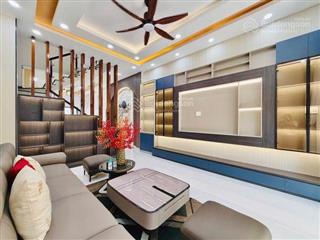 Nhà hẻm 4 tầng 68m2 phạm văn chiêu, gần làng hoa gò vấp, 4pn, 5wc, giá 7,58 tỷ