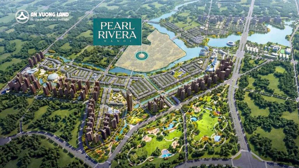 Mở bán chính thức khu đô thị vip nhất mê linh  pearl rivera mê linh giá mở bán đợt 1 chỉ 1xxtr/m2