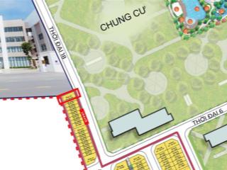 Cho thuê căn liền kề tđ18151 vị trí "vàng" kinh doanh ngay cổng vinschool