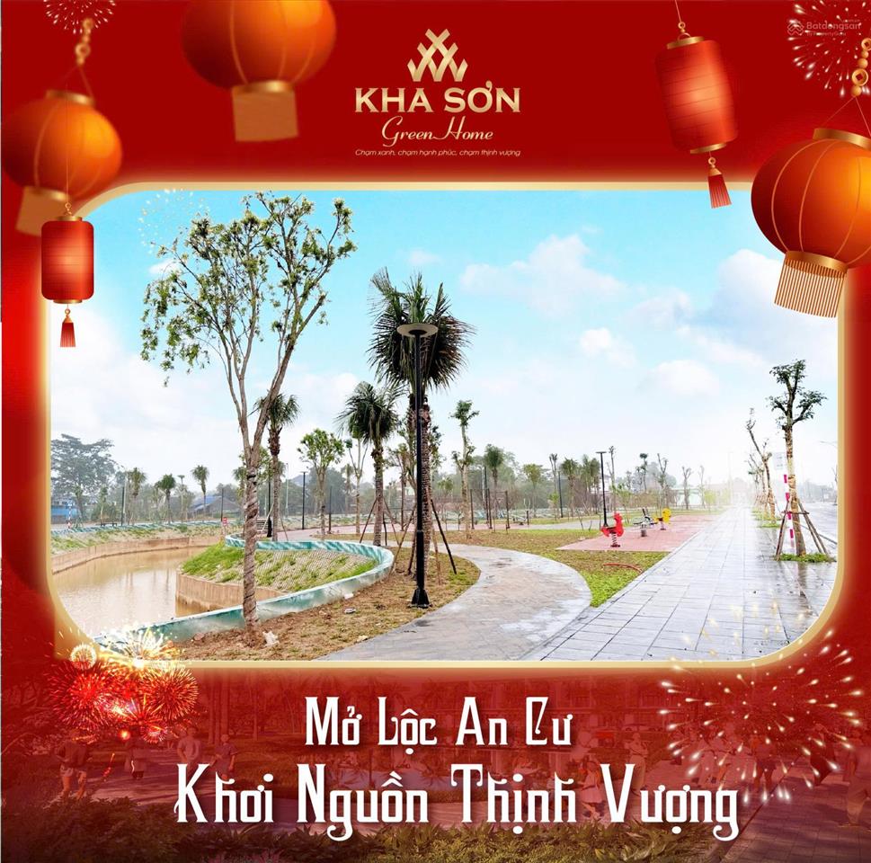 Chỉ từ 18tr/m2 + ck tới 5% sở hữu ngay lô đất tại kha sơn green home thái nguyên. hl 0924 665 ***