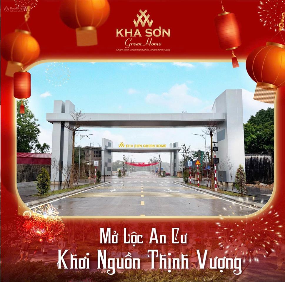 Chỉ từ 18tr/m2 + ck tới 5% sở hữu ngay lô đất tại kha sơn green home thái nguyên. hl 0924 665 ***