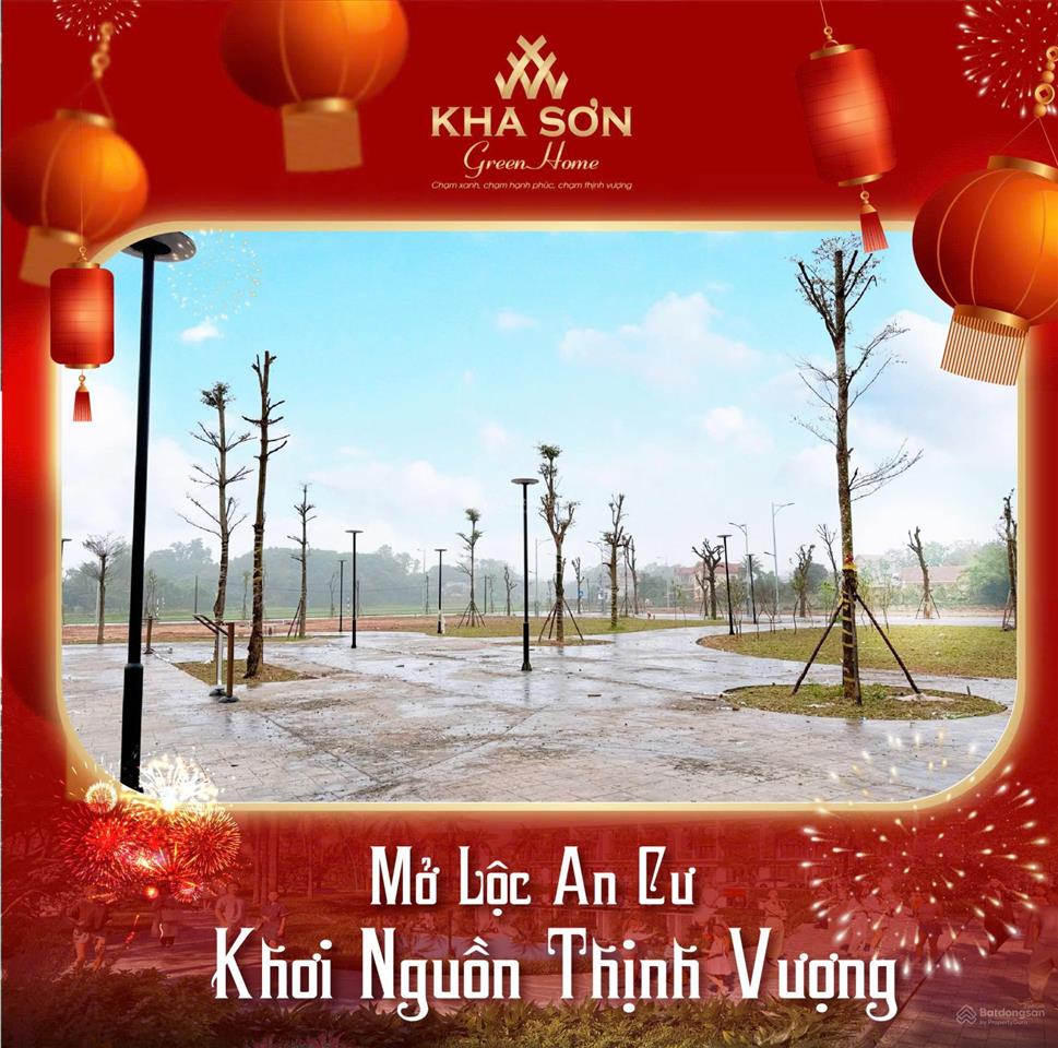 Chỉ từ 18tr/m2 + ck tới 5% sở hữu ngay lô đất tại kha sơn green home thái nguyên. hl 0924 665 ***