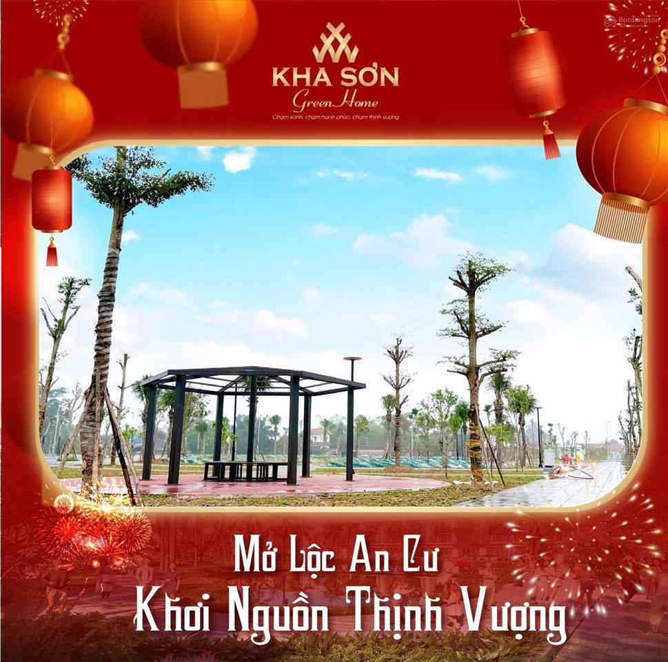 Chỉ từ 18tr/m2 + ck tới 5% sở hữu ngay lô đất tại kha sơn green home thái nguyên. hl 0924 665 ***