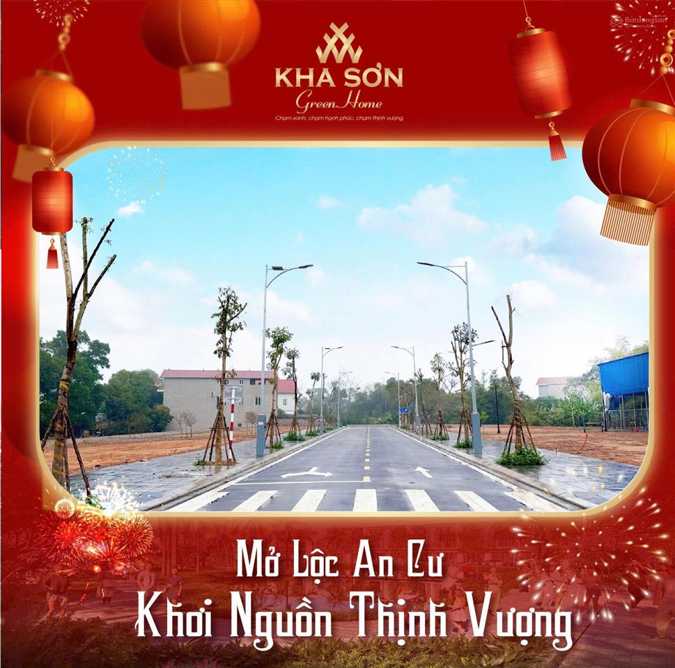 Chỉ từ 18tr/m2 + ck tới 5% sở hữu ngay lô đất tại kha sơn green home thái nguyên. hl 0924 665 ***