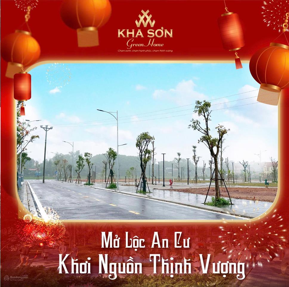 Chỉ từ 18tr/m2 + ck tới 5% sở hữu ngay lô đất tại kha sơn green home thái nguyên. hl 0924 665 ***