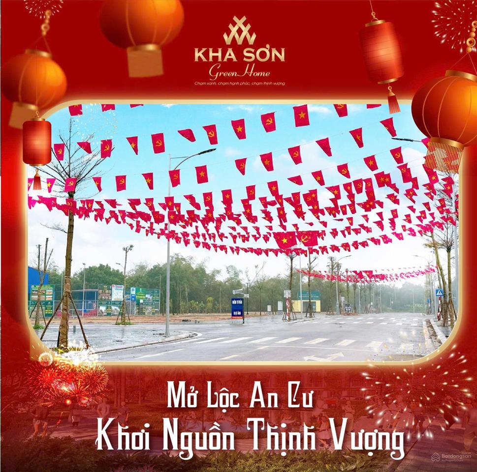 Chỉ từ 18tr/m2 + ck tới 5% sở hữu ngay lô đất tại kha sơn green home thái nguyên. hl 0924 665 ***