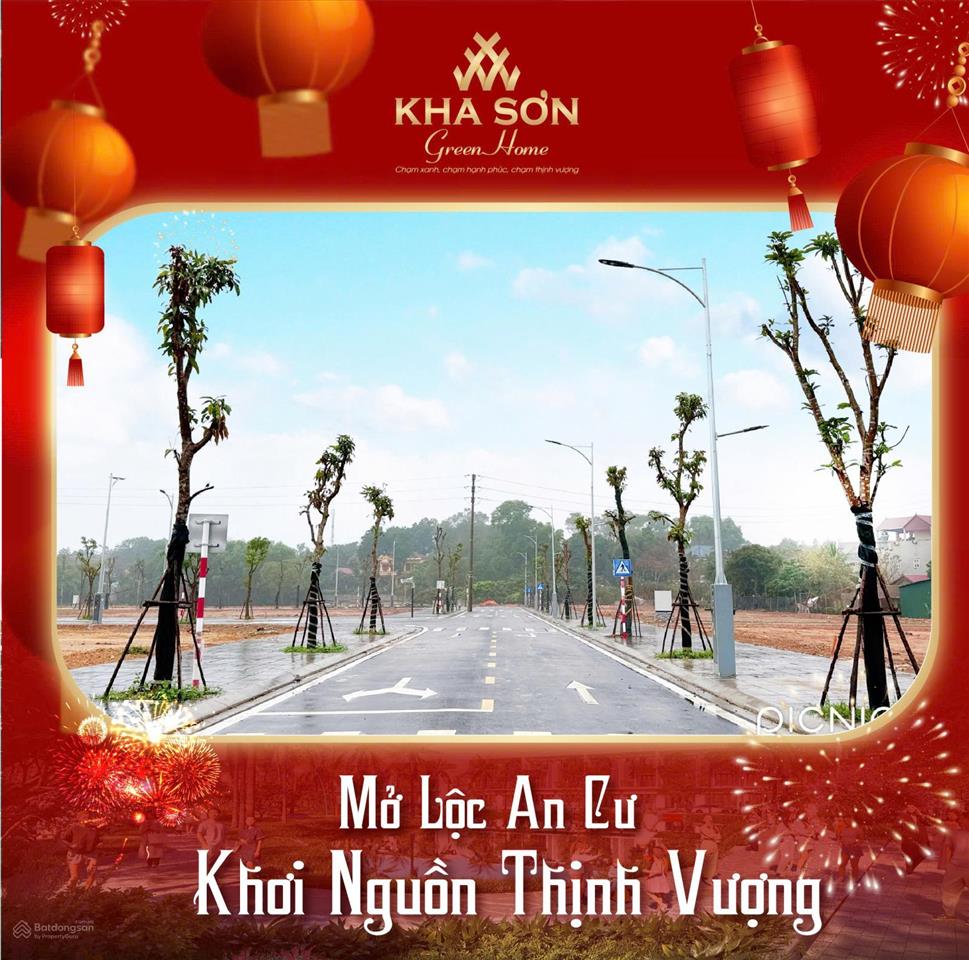 Chỉ từ 18tr/m2 + ck tới 5% sở hữu ngay lô đất tại kha sơn green home thái nguyên. hl 0924 665 ***