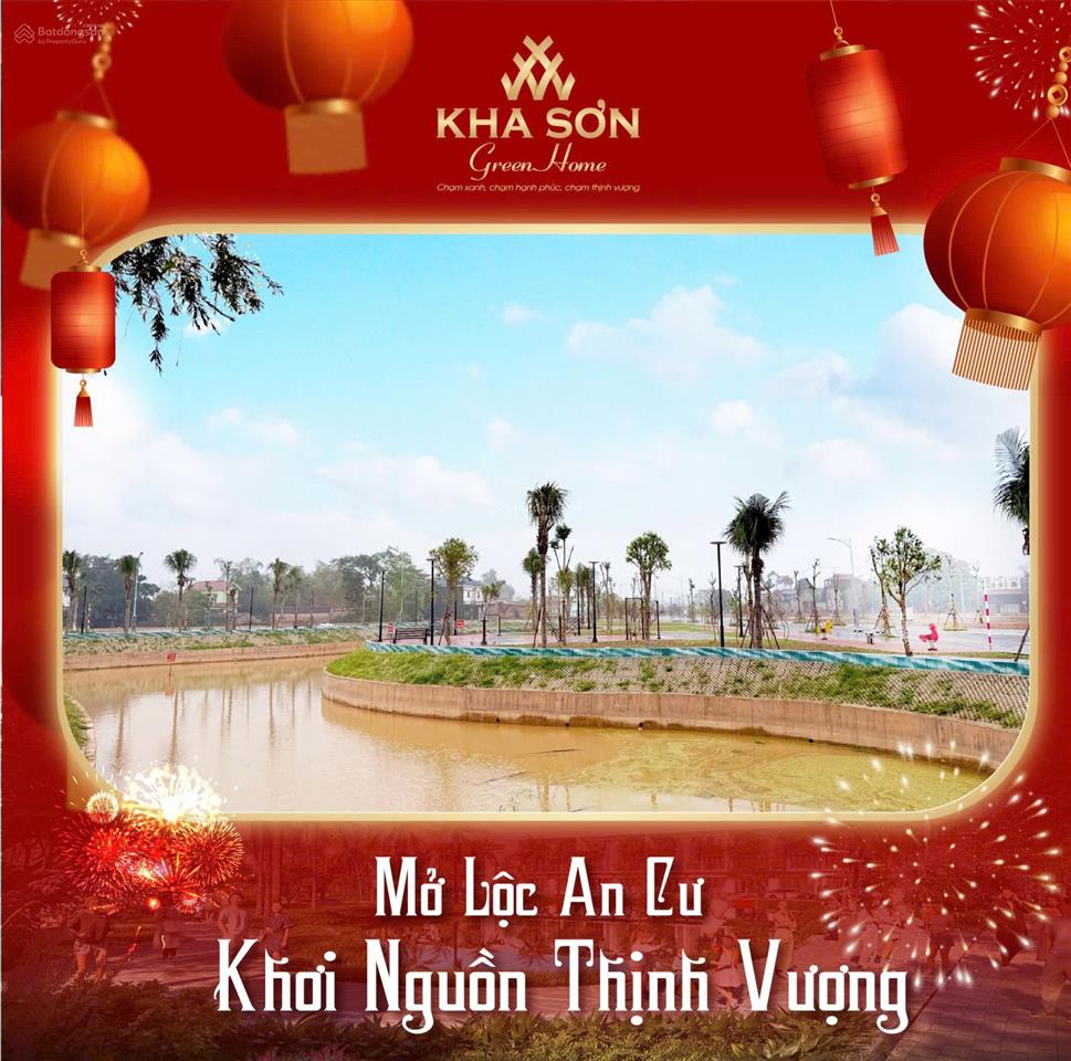 Chỉ từ 18tr/m2 + ck tới 5% sở hữu ngay lô đất tại kha sơn green home thái nguyên. hl 0924 665 ***