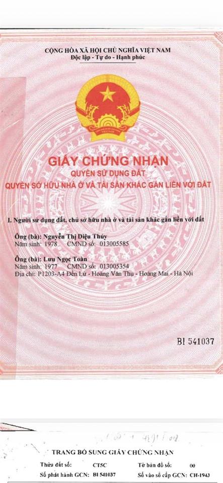 Chung cư ct5c văn khê, hà đông, hà nội 7,9 tỷ căn 166m sổ đỏ, đầy đủ nội thất, nhận nhà ở ngay