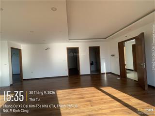 Chung cư x2 đại kim (bqp) hoàng mai, hà nội 6,47 tỷ căn 107,1m2 sẵn sổ đỏ, xuống tiền nhận nhà luôn