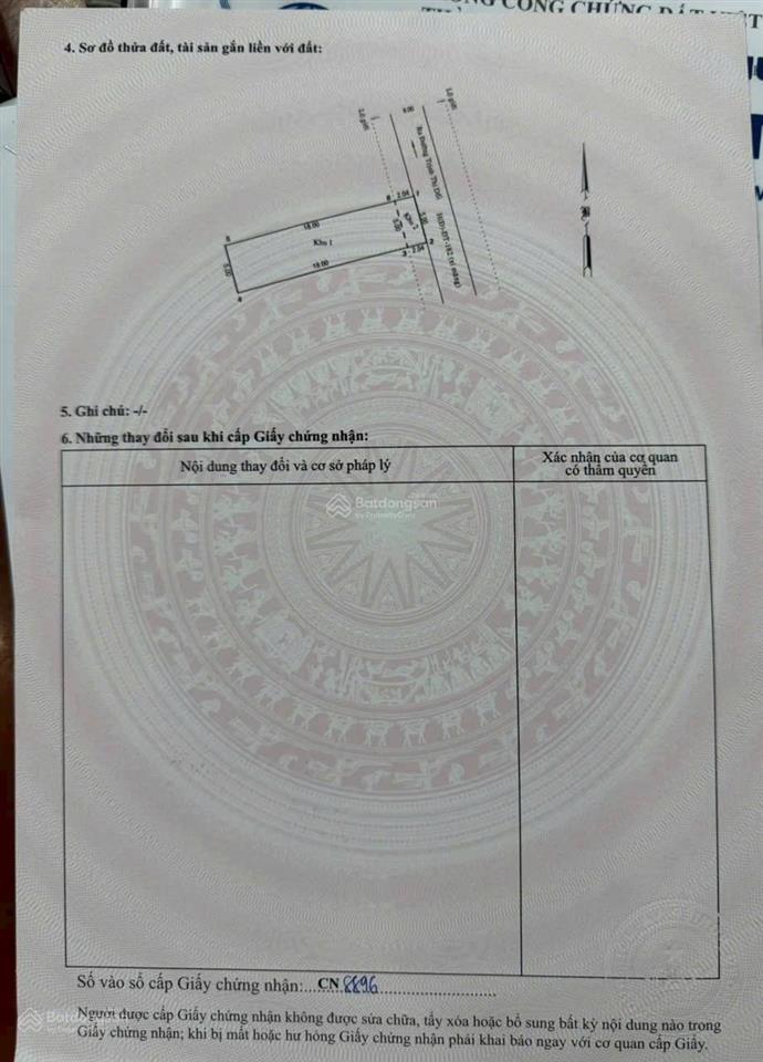 Bán đất tại đông thạnh 14, hóc môn, giá cực chất 3,55 tỷ, 100m2
